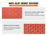 Garage Tiles Interlocking 12x12 in 50 Pack Garage Flooring Tiles Red V952-CKDDHSJ501212FZ13V0