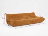TANGO 3 Seater LOUNGE CHAIR V1158-ZE5583-MYJJL12-5-YE