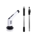 Electric Spin Scrubber, Scrubber Electric Spin Brush Adjustable Extension Handle for Bathroom, Tub, V1366-AZ2-W-09484