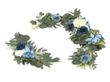 Faux Flower Swag Set Artificial Flower Arch Decor Wedding Welcome Reception Ceremony Signs V1294-YM0703-3115230036811