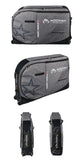 NOOYAH Bike Travel Bag Case Plane Boat Shipping Transport, Fits Cross Country All Mountain Bike, V382-GREYBK012