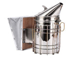 4PCS/Set Beehive Smoker Set Frame Clip Scraper Moxa Cone Stainless Steel Smoker Beekeeper Starter V1294-YM0523-3111210387311