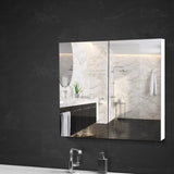 Cefito Bathroom Mirror Cabinet 750x720mm White BV-MC-6007-WH