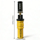 4X4 Tyre Deflator Automatic Valve Stems Adjustable Tyre Pressure Off-Road Tyre - Yellow - Size 2 V1102-796-65674-YEL-2SETS-8PCS
