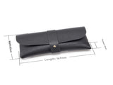 30-Piece Black Chic & Sleek PU Leather Soft Eyeglass Case - Protective Pouch for Sunglasses & V888-ELOSUNG48348