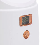 USB Desk Fan 6 Speeds Wind Quiet Portable Bladeless Cooling Fan with Power Display for Home Bedroom V1294-YM0901-3113240072311