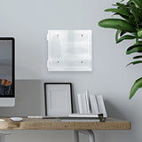 Transparent Acrylic Wall Mount Glove Holder for Easy Access 1Set V1370-AZ4-16948