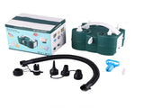 Electric Air Balloon Pump PP Portable Electric Air Pump Balloon Blower Machine with Nozzle for Party V1294-YM0901-3113240255311