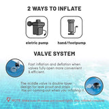 Extra thick winter air cushion for above ground pools, prevents ice damage Blue V1237-ZY-203-3438