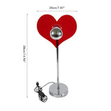 Love Heart Table Lamp Love Projection Lamp Heart Shaped LED Ambient Light Background Wall Decoration V1294-YM0714-10331230