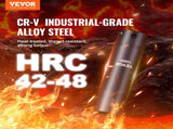 3/8" Impact Socket Set, 48 Piece Socket Set SAE & Metric 8-22mm6 Point Cr-V V952-CJT38SAECRV48ZGF4V0