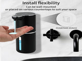 Soap Dispenser - Automatic Dispenser - 350ml - Automatic Foam Dispenser - Wall-Mounted V1188-MS101-02591-1