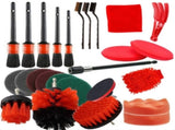 26-Piece set Ultimate Car Detailing Kit - Drill Brush & Polishing Pad Set for Car Interior, Wheels, V888-ELOSUNG34341