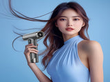 Cordless Rechargeable Hair Dryer - 120,000 RPM High-Speed Motor, 15600mAh Battery, Hot & Cold V888-ELOSUNG29340
