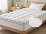 Giselle Bedding Single Mattress Topper 5cm Coral Fleece TOPPER-FLEECE-5-S