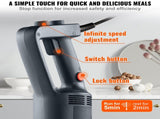 Commercial Immersion Blender Heavy Duty Hand Mixer 750W Variable Speed V952-ZXSCJBQYCBSDJJDGJV3