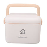 Large Medicine Storage Box Organizer Container Family Emergency Medicine Case with Removable Tray V1294-YM0521-3117230036612