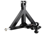 3 Point Trailer Hitch 2 in Receiver, 3pt Quick Hitch Attachment with 3 Trailer Balls, Tractor Tow V952-SJXJSQDKSXTQ3L0DH001V0