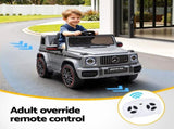 Kids Electric Ride On Car G63 Toy Cars Remote Control Grey RCAR-AMG63-LS-GY
