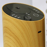 Wood Grain Waterless Essential Oil Air Diffuser Car USB Aromatherapy Nebulizer Rechargeable Mist V1192-AZ-W-13989
