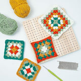 Boutique Wooden Crochet Blocking Board Knitting Blocking Mat with Bar Needles for Knitting & V1237-ZY-203-3034