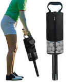 Portable Golf Ball Retriever Shag Bag - Holds Up to 70 Balls Black V1308-DSZKI-254-1