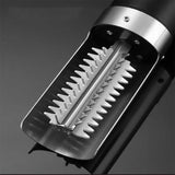 White Cordless Electric Scaler - Rechargeable 3000mAh Power, Stainless Steel Blade, Mess-Free V888-ELOSUNG27801