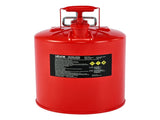 Safety Gas Can, 19 L Type II Red Safety Can for Gasoline with Stainless Steel Flame Arrester, V952-IIXAQGHSJS5J6X3JB001V0
