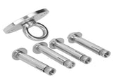 Ceiling Bracket Wall Mount Yoga Hammock Suspension Swing Sandbag Fixing Hook 304 Stainless V1294-YM0901-3116200059411