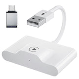 Wireless CarPlay Adapter, Wired to Wireless Dongle with WiFi Online Update V1263-JX-5106