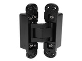 Door Hinge Quiet Zinc Alloy Matte Finished 3D Adjustable Invisible Door Hinge for 1 3/8 Inch Door V1294-YM0901-3114240081311