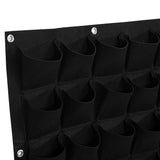 81 Pockets Vertical Felt Garden Plant Growing Container Bags Wall Hanging Planter V1294-YM0722-JYB00529-01