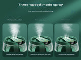 White 3.5L Smart Cool Mist Humidifier with Dual Nozzle & Digital Display - Ultra-Quiet Air Purifier V888-ELOSUNG34471