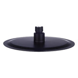 200mm Shower Head Round 304SS Electroplated Matte Black Finish V63-826381