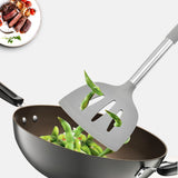 Silicone Fork and Ladle Spoon Set, Large Non Stick Kitchen Utensils for Cooking,Stirring,Serving , V1192-AZ-W-15963