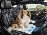 USB-Powered Pet Cooling Mat with Upgraded Fan Ventilation, Anti-Bite Cord, Breathable Mesh Surface V1341-ZY-8ALFRSRF-GREY
