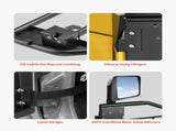 Jeep Tube, 4-Door, Hunting Style Jeep Tubular Door with DOT Certified Rear View Mirrors, Jeep V952-JPCGM4M1824JEOK0NV0