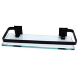 Bathroom Rack Thickened Durable Large Storage Space Strong Load Bearing Capacity Single Layer Black V1294-YM0715-3112210119311