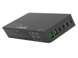 220W USB C Fast Charging Station GaN High Efficiency Portable USB C Charging Hub for PD 100W Laptop V1294-YM0901-3113250126312