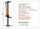 Farm Jack, 152.5 cm Utility High Lift Farm Jack, 3.18 Ton Capacity Ratcheting Off Road Utility V952-NCQJDZJ60INCAR3CP001V0