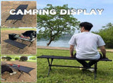 Folding Double Camping Stool Black V728-OBA1005008919478327