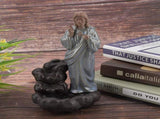 Ceramic Incense Holder Censer Smoke Backflow Incense Burner Decor Ornament V1294-YM0901-JY24724-01