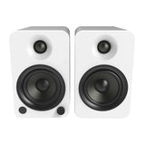 Kanto YU4 140W Powered Bookshelf Speakers with Bluetooth and Phono Preamp - Pair, Matte White V398-KO-YU4MW-I
