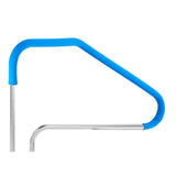 Pool Handrail 46 x 37 inch Stainless Steel for Indoor/Outdoor V952-BXGYCFSYM4632HFCOV0