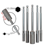 1Pc 150Mm Hexagon Nut Driver Drill Bit Adapter Socket Wrench Extension Sleeve 9Mm Smile Home 14Mm V1189-LWWAL-20260327-04062