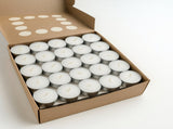 400pcs TEA LIGHT CANDLES 9 Hour Burn Tealight Wedding Smokeless Crystal Wax BULK V563-BR-400P-TEALIGHTCAND9