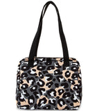 PACKIT Freezable Ice Lunch Bag Tote Food Storage Camping Travel Tiger - Wild Leopard V563-PKT-LH-WLG