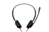 Dual-Edge USB-C Wired Headset with Clear Mic Lightweight Office Headset for PC/Mac V1263-JX-6322