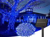Solar String Lights Outdoor Waterproof, LED Outdoor Light Solar Fairy Lights with 8 Lighting V1107-124-53151-BLU4