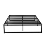 Artiss Bed Frame Queen Size Metal Frame TINO MBED-C-TINO-Q-BK